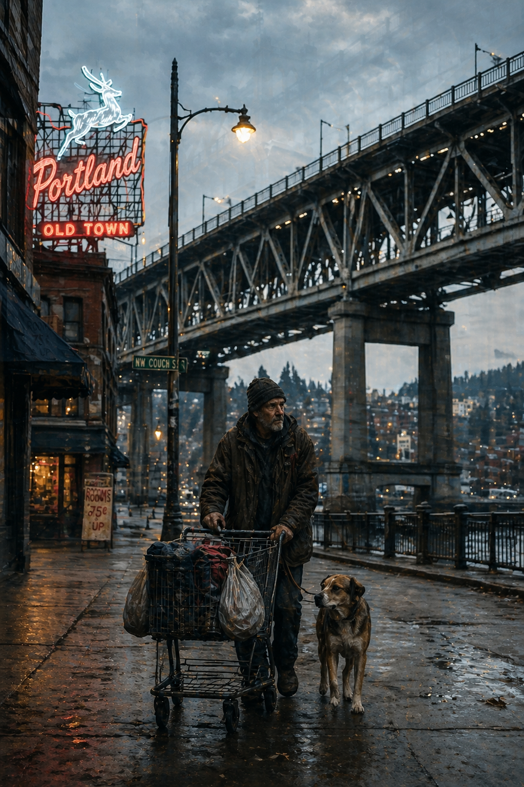 A Long Recycling Day by Ali Saad